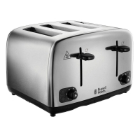 RobertDyas  Russell Hobbs 24090 Toaster 4 Slice - Stainless Steel