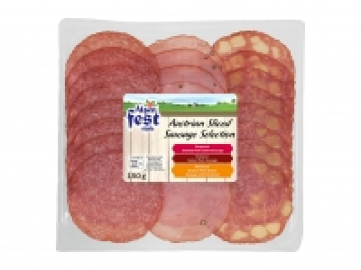 Alpen Fest Austrian Sliced Sausage Selection