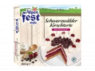 Alpenfest Black Forest Cherry Cream Cake