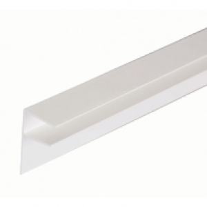 25mm PVC Side Flashing - White 6m £22.00