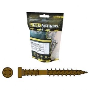 Hulk Composite Decking Screws Infinity Tiger Cove Pk30 £12.00
