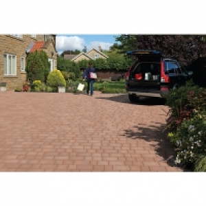 Wickes  Marshalls Drivesett Savanna Textured Traditional Driveway Bl