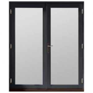 Jeld-wen Bedgebury Hardwood French Doors Grey Finish - 4ft £900.00