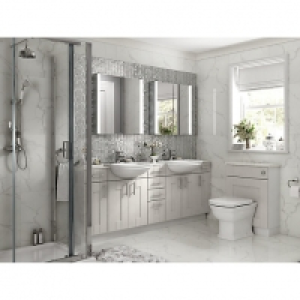 Wickes Vermont Grey Open Display Unit - 300 x 735mm £90.00