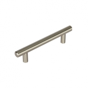 Wickes T Bar Door Handle - Brushed Nickel 188mm Pack of 2 £5.00