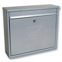 Wickes  Sterling MB02S Elegance Post Box - Silver