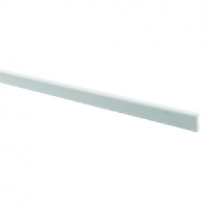 Wickes PVCu White Cloaking Profile 30 x 2500mm £3.89