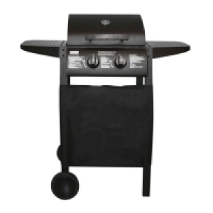 Deluxe Steel 2 Burner Auto Ignition Gas Garden Barbecue Gril £124.99