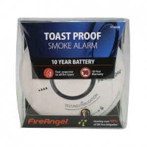 FireAngel Toast Proof Smoke Alarm 10 Year Battery