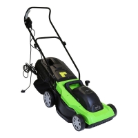 QDStores  Electric Wheeled Garden Lawnmower with Collection Bag