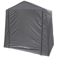 QDStores  Camping Tent Extension Shelter Porch Canopy Awning - Grey