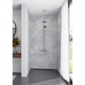 Mermaid Elite Caliza 3 Sided Shower Panel Kit - 900 x 900mm £1,099.00