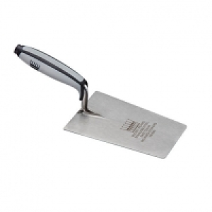 Ragni Carbon Steel Bucket Trowel with Rounded edges - 6.5 Inch £13.00