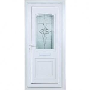 Wickes  Wickes Medway Pre-hung Upvc Door 2085 x 920mm Left Hand Hung