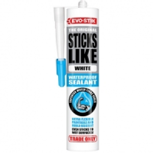 Evo-Stik Sticks Like Waterproof Sealant White 290ml £7.00