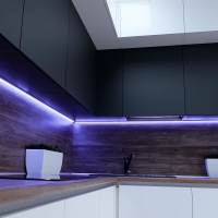 HomeBargains  Prestige Lighting: 5m Mains Operated Colour Changing LED Rem