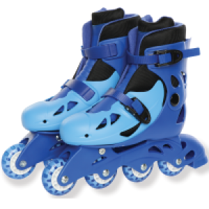 HomeBargains  Street Wheelz: In-Line Skates - Blue