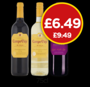 Budgens  Campo Viejo Blanco, Tempranillo, Winemakers Blend