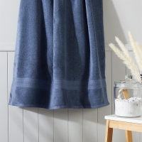 HomeBargains  Home Collections: Luxury Bath Sheet - Blue