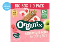 Lidl  Organix Raspberry & Apple Soft Oaty Bars