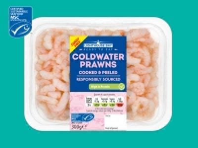 Lighthouse Bay Coldwater Prawns £2.99