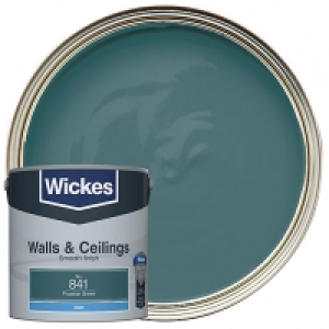 Wickes Prussian Green - No. 841 Vinyl Matt Emulsion - 2.5L
