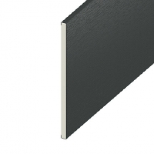 Wickes PVCu Soffit Reveal Liner - 175 x 9mm x 3m Anthracite  £43.00
