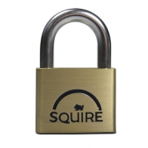 Wickes  Squire LN5 Lion Padlock - Brass 50mm