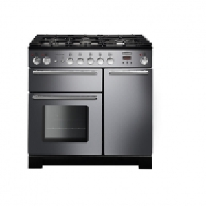 Rangemaster Infusion 90cm Dual Fuel Range Cooker - Stainless