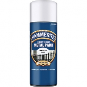Hammerite Metal Aerosol Paint - Smooth Silver 400ml £14.00