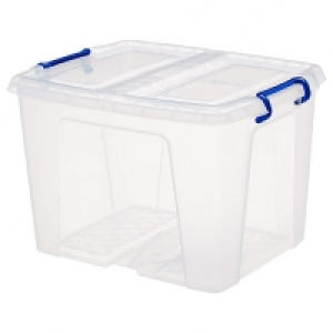 Smart Storemaster Storage Box with Lid - 40L £8.00