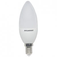Wickes  Sylvania LED Non Dimmable Frosted Candle E14 Light Bulb - 3W