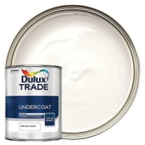 Dulux Trade Undercoat Paint - Brilliant White 1L £15.00