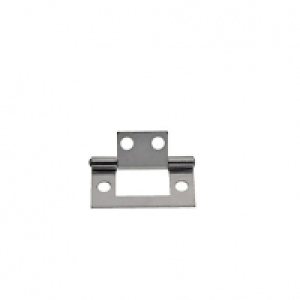 Wickes Flush Hinge - Chrome 38mm Pack of 20