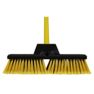 Bulldozer 14in Heavy Duty Broom with Cushion Grip Handle £10.00