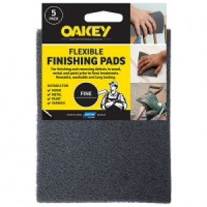 Oakey Flexible Finishing Pads - Pack of 5 £6.00