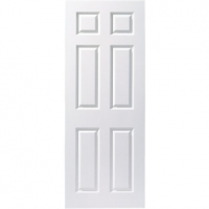 Wickes  Wickes Woburn White Smooth Moulded 6 Panel Internal Fire Doo