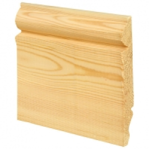 Torus / Ogee Natural Pine Skirting - 19mm x 144mm x 4.2m £18.75