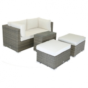 Charles Bentley Multi-Functional Contemporary Garden Lounge