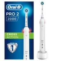 Morrisons  Oral B Pro 2000 Cross Action Gum Pressure Control Power Brus