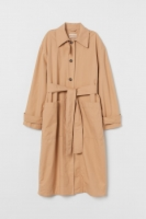 HM  Pima cotton trenchcoat