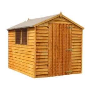 Mercia Overlap Apex Single Door Shed- 8 x 6ft £422.99