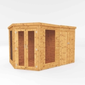 Mercia Corner Summerhouse with Side Shed - 7 x 11ft £1,286.99