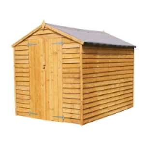 Mercia Overlap Apex Double Door Value Shed - 8 x 6 £431.99