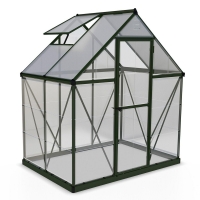 RobertDyas  Palram - Canopia Hybrid Greenhouse 6 x 4 - Green