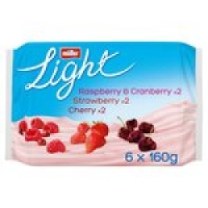 Morrisons  Muller Light Red Fruits Fat Free Yogurts 