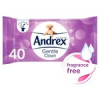Morrisons  Andrex Gentle Clean Washlets Single Pack
