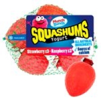 Morrisons  Munch Bunch Raspberry & Strawberry Squashums