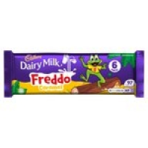Cadbury Dairy Milk Freddo Caramel Chocolate Bar Multipack 6  £1.00