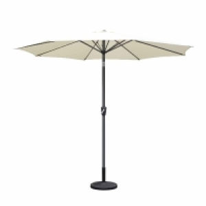 RobertDyas  Sturdi Round 3m Aluminium Parasol (base not included) - Natu